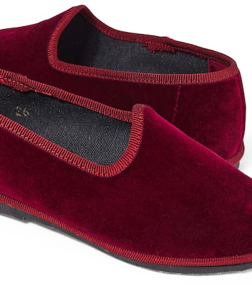 Chaussures plates en velours | Il Gufo