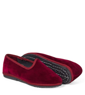 Chaussures plates en velours | Il Gufo
