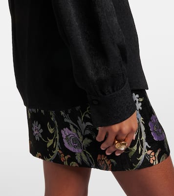 Bestickte Bluse aus Seide | Chloé