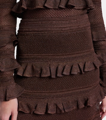 Gonna lunga Hypnotic con ruches | Zimmermann