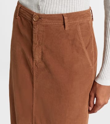 Jupe midi Fia en coton | Velvet