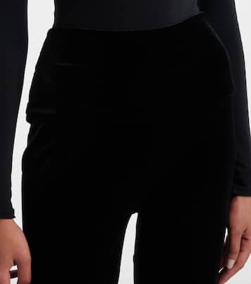 Legging en velours | Norma Kamali
