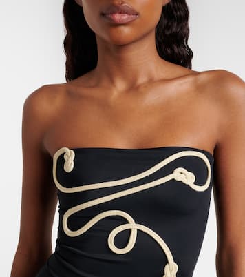 Embroidered swimsuit | Johanna Ortiz