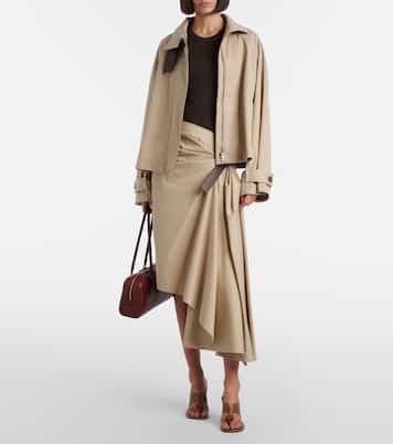 Toggle 90 leather thong sandals | Loewe