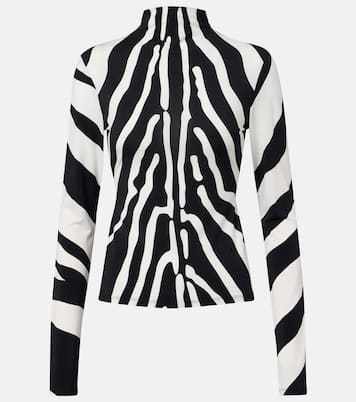Zebra-print top | Ferragamo