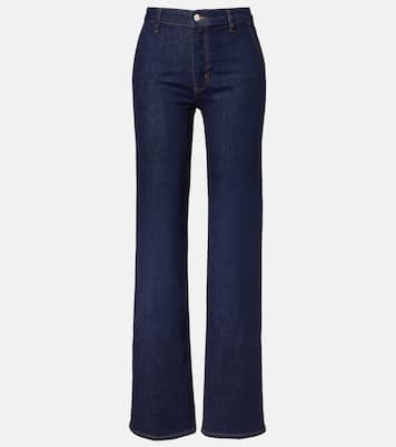 High-rise straight jeans | Frame
