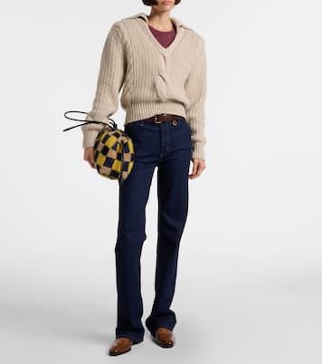 High-rise straight jeans | Frame