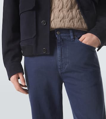 Roccia cotton slim jeans | Zegna