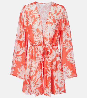 Chloe floral georgette kaftan | Alexandra Miro
