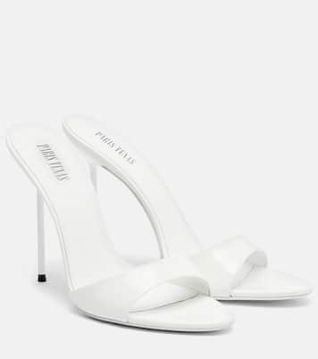 Lidia 105 patent leather mules | Paris Texas