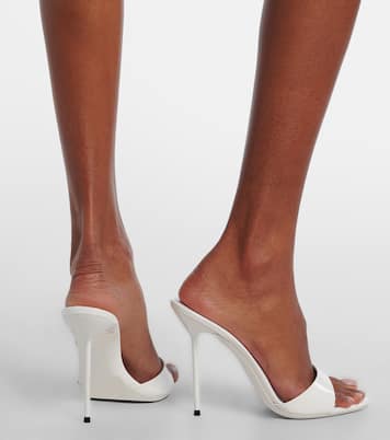 Lidia 105 patent leather mules | Paris Texas