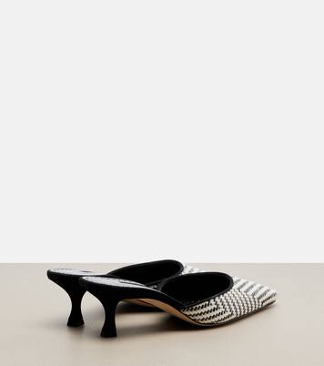BB woven pumps | Manolo Blahnik