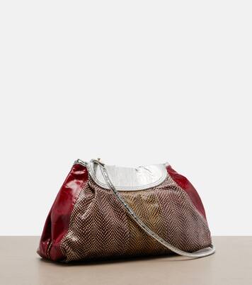 Blossom S号漆皮斜挎包 | Dries Van Noten