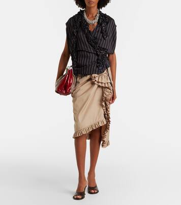 Blossom S号漆皮斜挎包 | Dries Van Noten