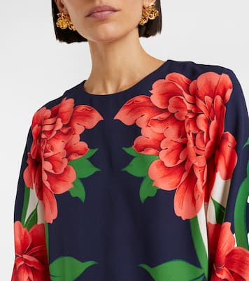 Bedrucktes Minikleid Supremes aus Satin | La DoubleJ