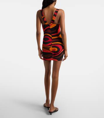 Marmo draped minidress | Pucci