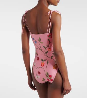 Ébano printed swimsuit | Agua by Agua Bendita