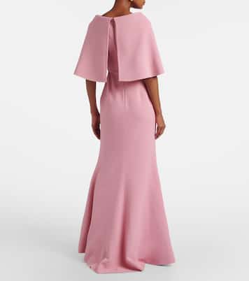 Caped cady gown | Elie Saab