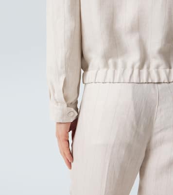 Blouson aus Leinen | Brunello Cucinelli