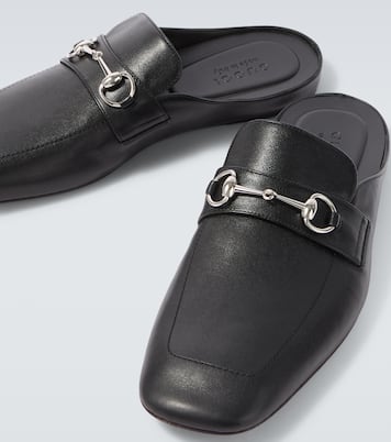 Ragazzo Horsebit leather mules | Gucci