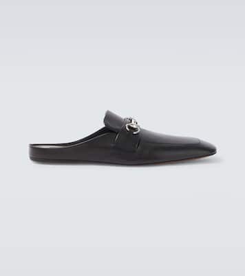Ragazzo Horsebit leather mules | Gucci