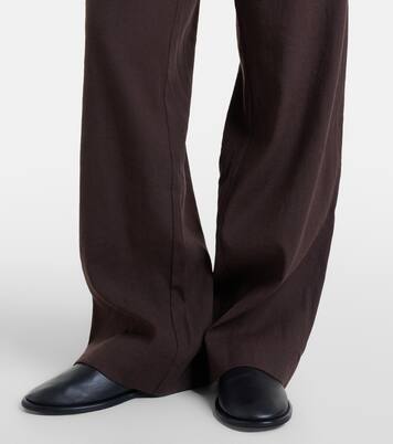 Pantalon ample en lin mélangé | Vince