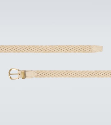 Braided suede belt | Eleventy