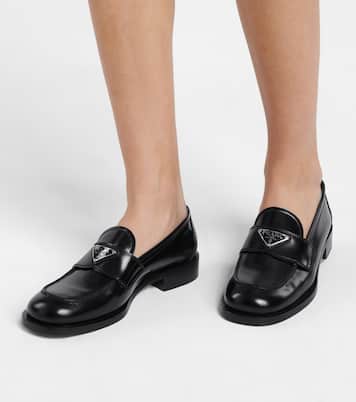 Loafers aus Leder | Prada