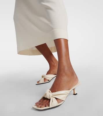 Pantoletten Avenue 50 aus Leder | Jimmy Choo