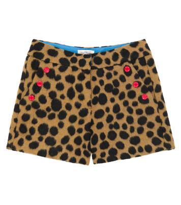Leopard-printed shorts | Marc Jacobs Kids