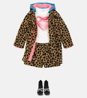 Leopard-printed shorts | Marc Jacobs Kids