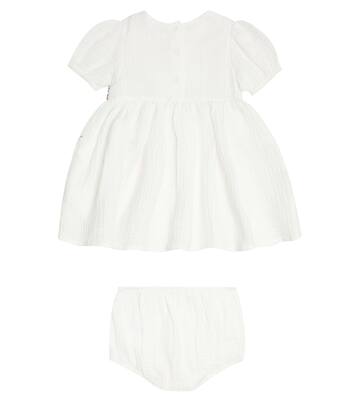 Baby set of cotton dress and bloomers | Stella McCartney Kids