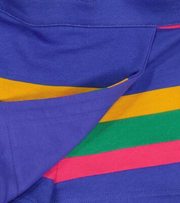 Striped cotton skort | Mini Rodini