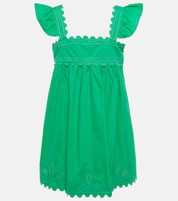 Robe Baby Doll brodée en coton | Juliet Dunn