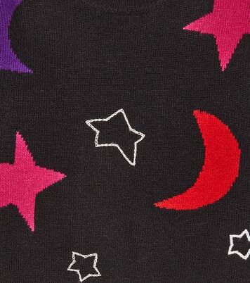 Intarsia virgin wool sweater | Il Gufo