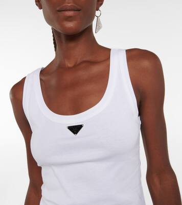 Tanktop aus Baumwolle | Prada