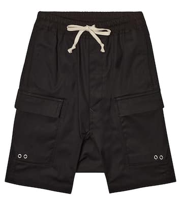 Pods cotton cargo shorts | Rick Owens Kids