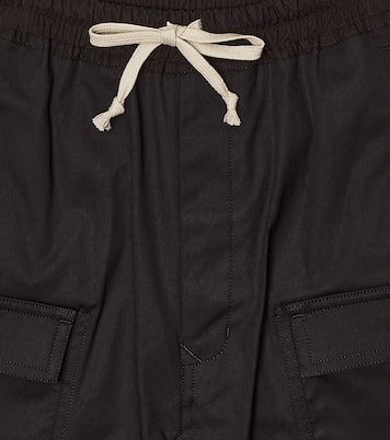 Pods cotton cargo shorts | Rick Owens Kids