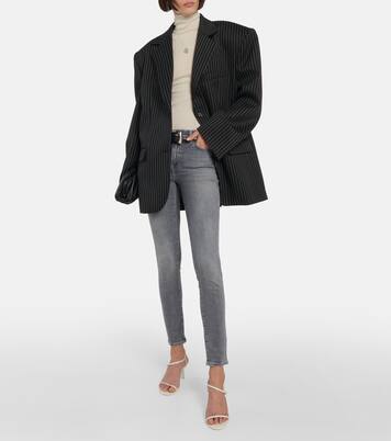 Mid-Rise Skinny Jeans Slim Illusion | 7 For All Mankind