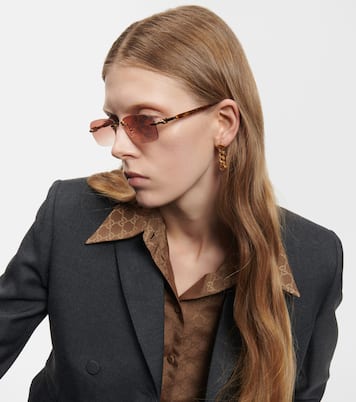 GG rectangular sunglasses | Gucci