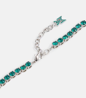 Halskette mit Kristallen | Amina Muaddi