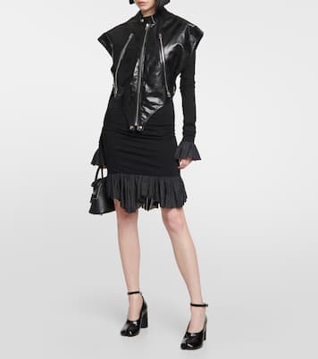 Cape aus Leder | MM6 Maison Margiela