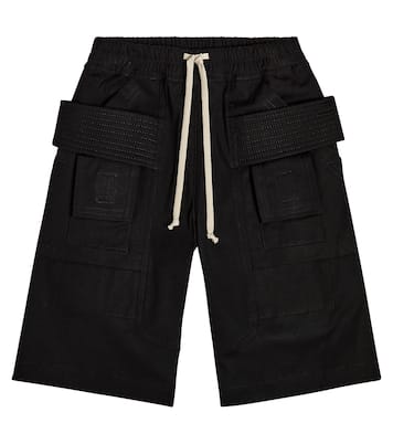 Pods cotton-blend cargo shorts | Rick Owens Kids