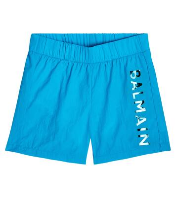 Baby logo swim shorts | Balmain Kids