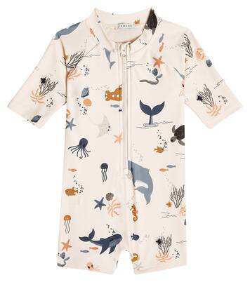 Baby Max printed rashguard swimsuit | Liewood