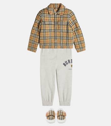 Check windbreaker jacket | Burberry Kids
