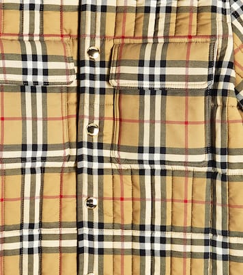 Check windbreaker jacket | Burberry Kids