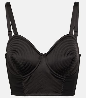 Bustier Conical in raso | Jean Paul Gaultier
