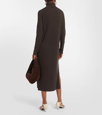 Turtleneck cashmere sweater dress | Jardin des Orangers