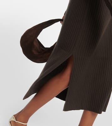 Turtleneck cashmere sweater dress | Jardin des Orangers